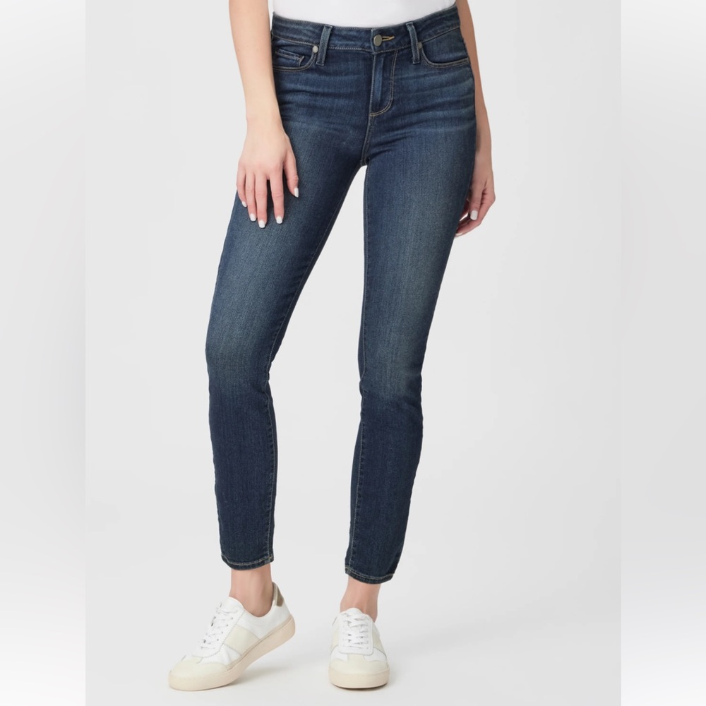 PAIGE Verdugo Ankle Denim Jean in Nottingham, Size 27